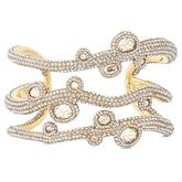 Tigris Cuff White/Gold